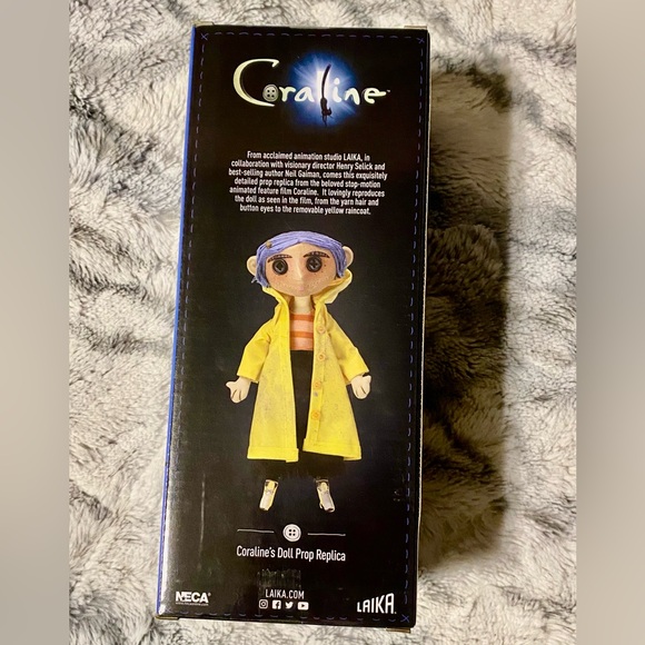 Coraline The Movie 10” Prop Replica Doll Factory Sealed Excellent Condition - Picture 3 of 7